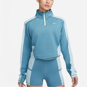 Nike Dri-Fit Women’s Long Sleeve Quarter Zip Training Top Size S NWOT